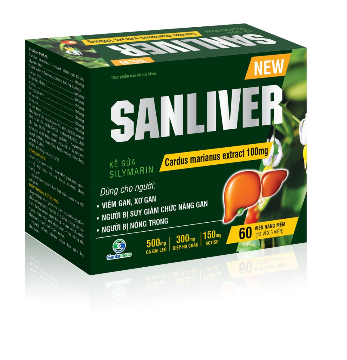 Sanliver - Bảo vệ tế bào gan của bạn